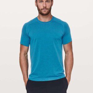 Lululemon Men's Metal Vent Tech Short Sleeve Shirt - Poseidon Blue